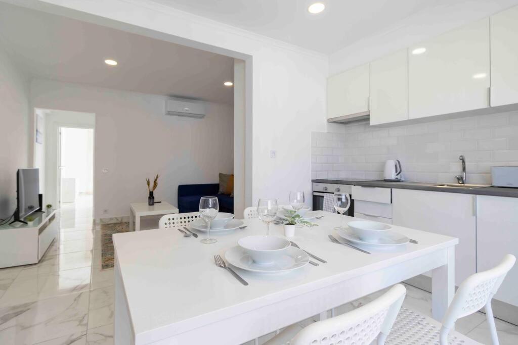 Modern Apartment Beach View Armação de Pêra Dış mekan fotoğraf